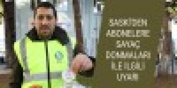 SASKİ'DEN ABONELERE SAYAÇ DONMALARI İLE İLGİLİ UYARI